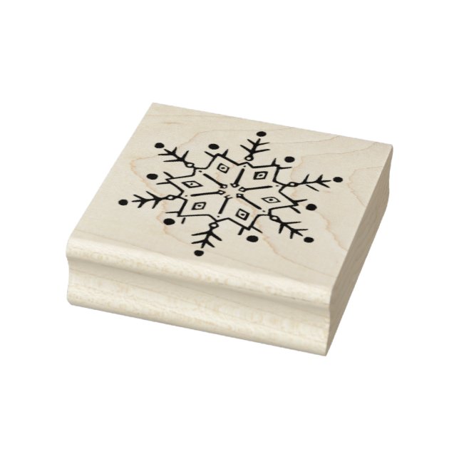 Snowflake 2 art stamp (Stamp)