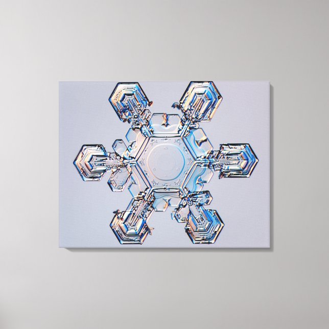 Snowflake 2 canvas print (Front)