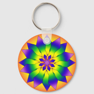 Snowflake 4444 key ring