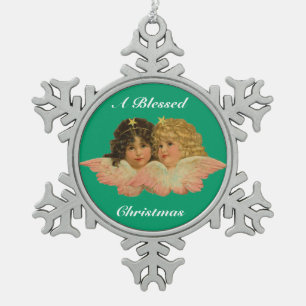 Snowflake Angels Ornament