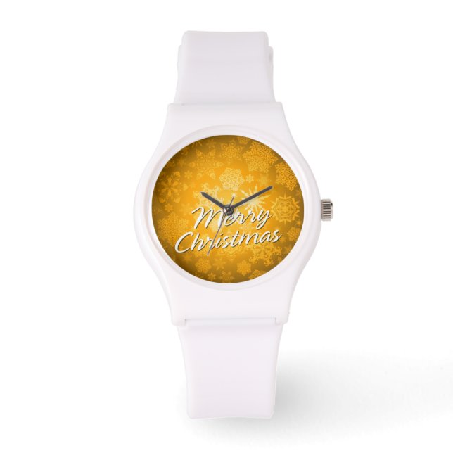 Snowflake Art 7 Watch & Numeral Options (Front)
