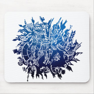 Snowflake B3 Mouse Pad