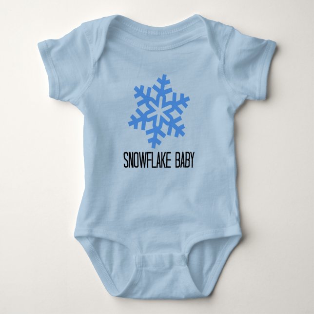 Snowflake Baby Shirt (Front)