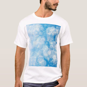 Snowflake background T-Shirt