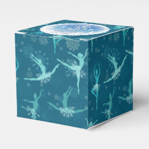 Snowflake Ballet Favor Box