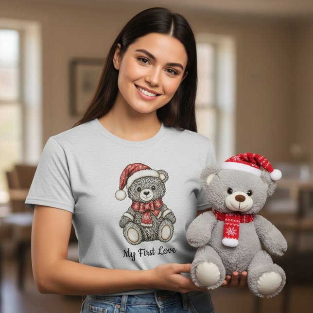 Snowflake Bear T-Shirt (Creator Uploaded)