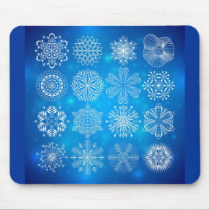 snowflake bl mouse pad