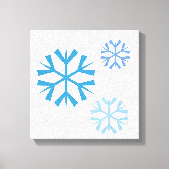 Snowflake Canvas Art (Front)