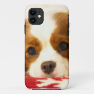 Snowflake Cavalier King Charles Spaniel Case-Mate iPhone Case