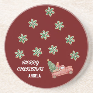 Snowflake Christmas Coasters