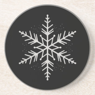 Snowflake Christmas Holiday Party Winter Gift Coaster