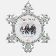 Snowflake Christmas ornament