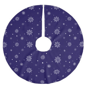 Snowflake Christmas Tree Skirt