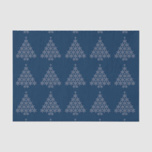 Snowflake Christmas Tree Tissue Paper