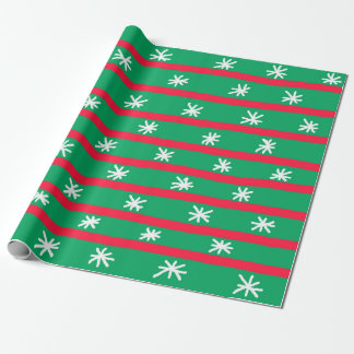 Snowflake Christmas Wrapping Paper