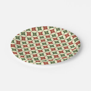 Snowflake Circles-3-PAPER PLATES