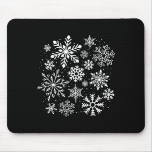 Snowflake Costume Winter Christmas Matching 1 Mouse Pad