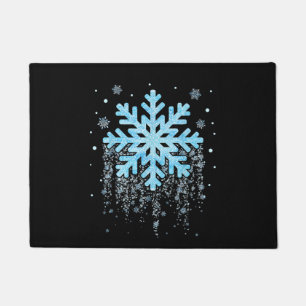 Snowflake Costume Winter Christmas Matching Doormat