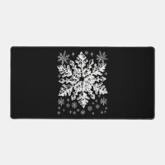 Snowflake Costume Winter Christmas Matching Mens W Desk Mat