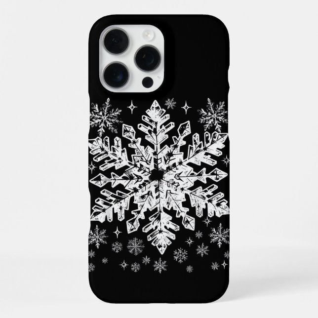 Snowflake Costume Winter Christmas Matching Mens W iPhone Case (Back)