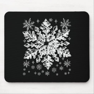 Snowflake Costume Winter Christmas Matching Mens W Mouse Pad