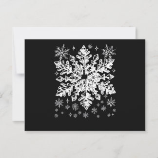 Snowflake Costume Winter Christmas Matching Mens W Postcard