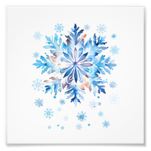 Snowflake Costume Winter Christmas Matching Women  Photo Print