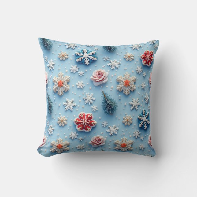 snowflake cushion (Front)