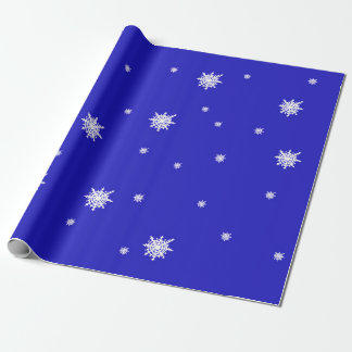 Snowflake Dance Pattern Wrapping Paper