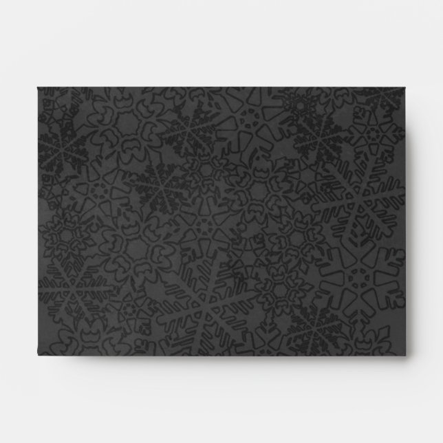 Snowflake Envelope-A6 Envelopes (Front)