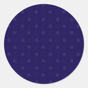 Snowflake Football Sticker