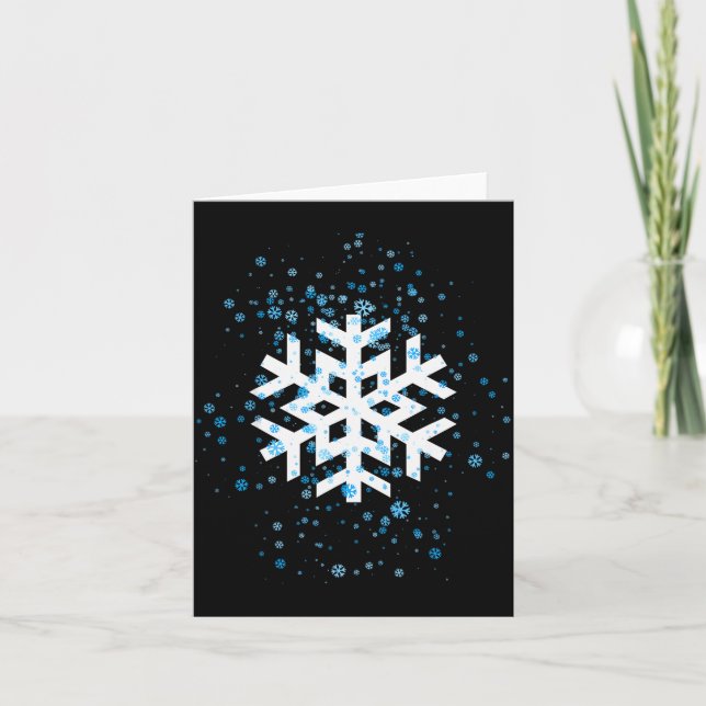 Snowflake For Women  Card (Front)