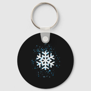 Snowflake For Women Key Ring