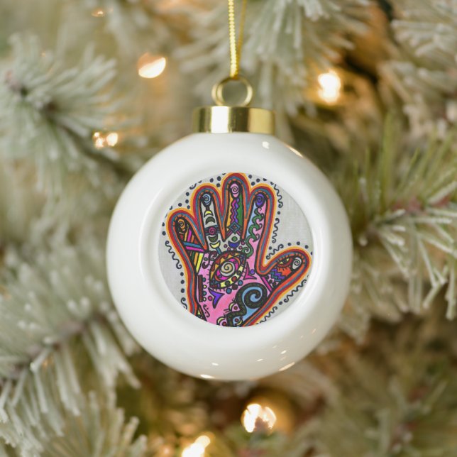 Snowflake Framed Ornament (Tree)