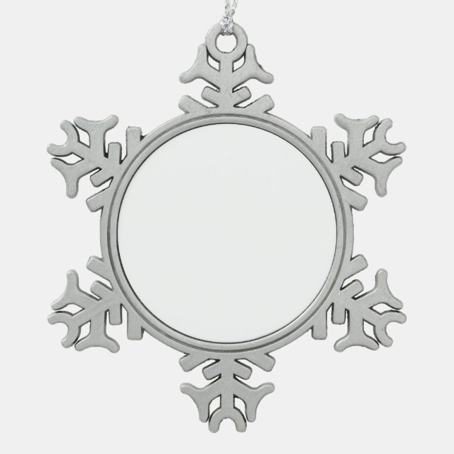 Snowflake Framed Ornament (Front)