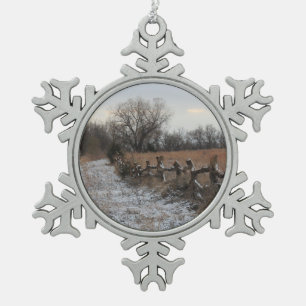 Snowflake Framed Ornament