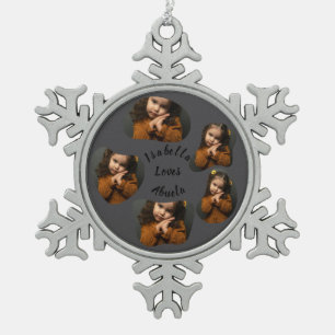 Snowflake Framed Ornament