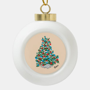Snowflake Framed Ornament : CHRISTMAS TREE
