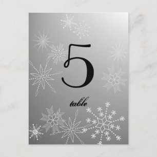 Snowflake Gems/ Table Card