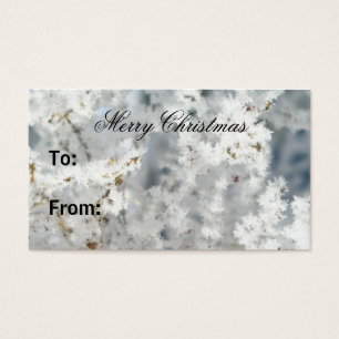 Snowflake Gift Tags