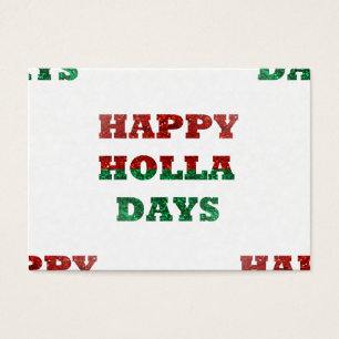 snowflake happy holla days