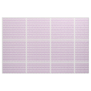 Snowflake Heart Pattern Fabric