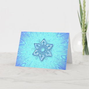 Snowflake Holiday Card