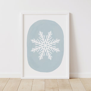 Snowflake Holiday Home Decor Wall Art