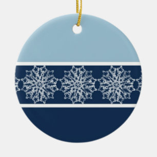 Snowflake Holiday Ornament