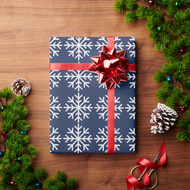 Snowflake Holiday Wrapping Paper (Holiday Gift)