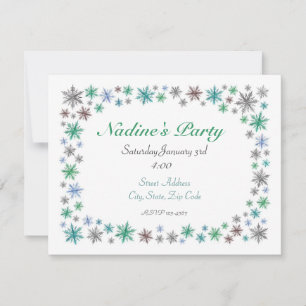 Snowflake Invitation