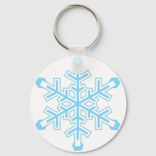 Snowflake Key Ring