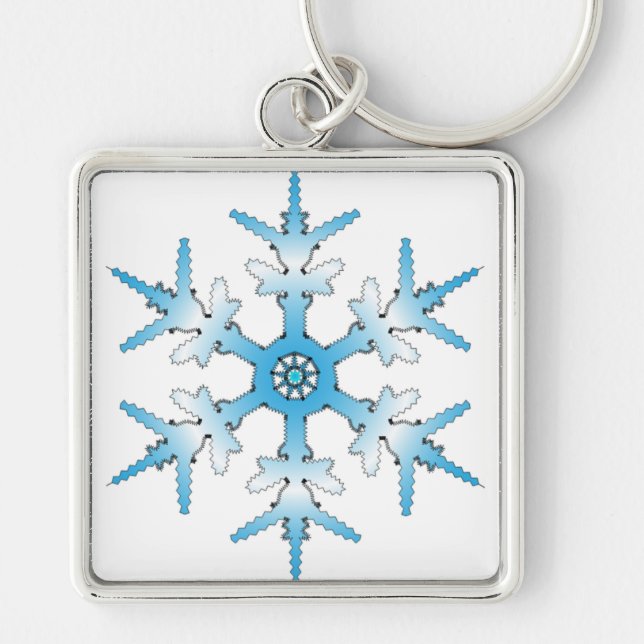 SNOWFLAKE KEY RING (Front)