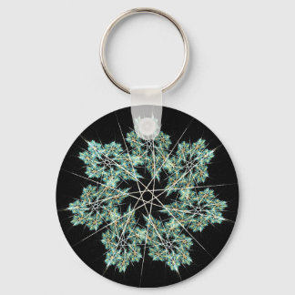 snowflake key ring